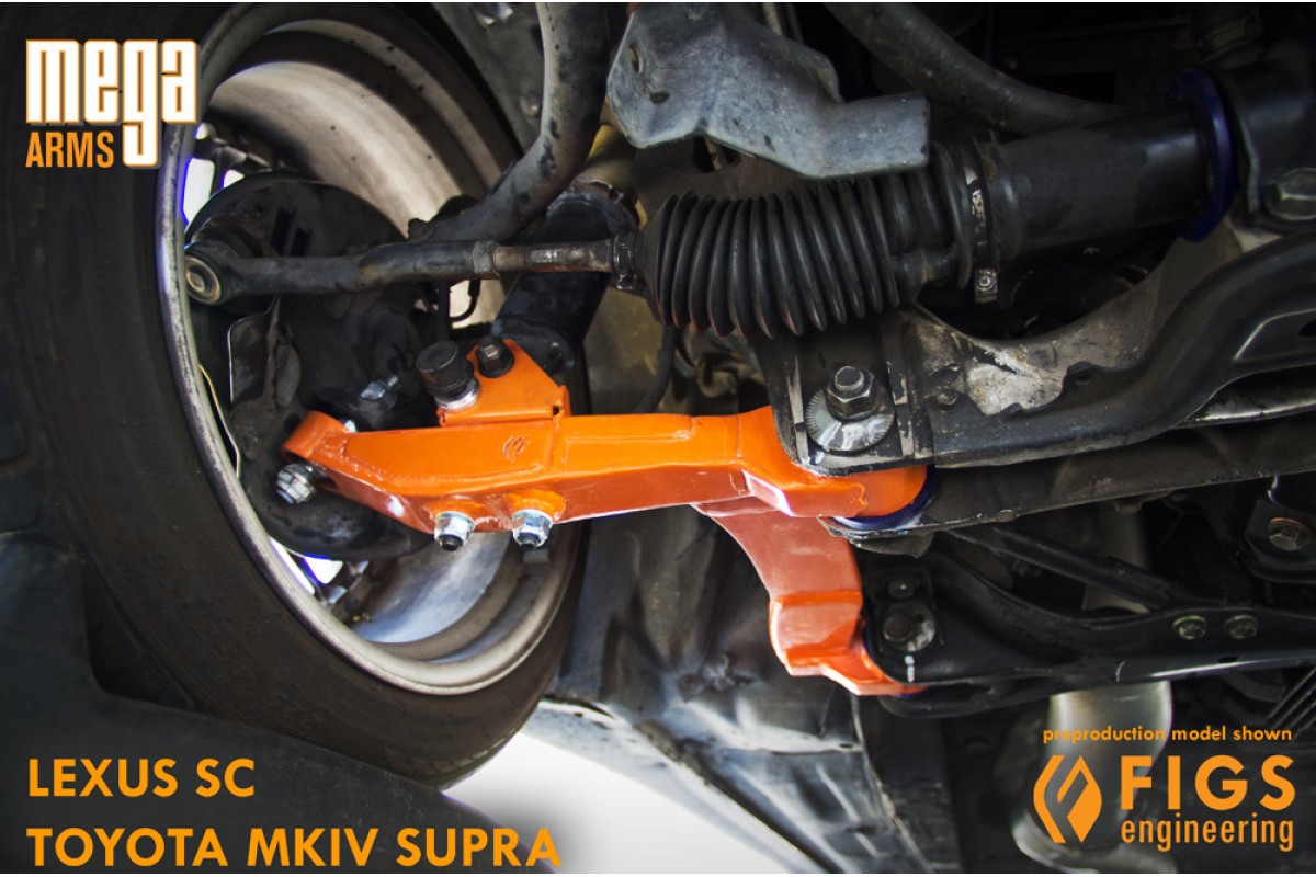 FRONT OE REPLACEMENT UCA / LCA MEGA ARM KIT SC300 SC400 MKIV SUPRA